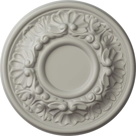 Ekena Millwork Odessa Ceiling Medallion (Fits Canopies up to 2 1/2"), Hand-Painted Pot of Cream, 7 1/2"OD x 1 1/8"P CM07ODPCF